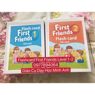 Flashcards  First Friends 1-2 ☘️phiên bản 1st ❤️Thẻ Tiếng Anh dạy trẻ mầm non