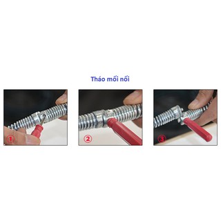 Bộ dây thông cống 12m phi 16 mm