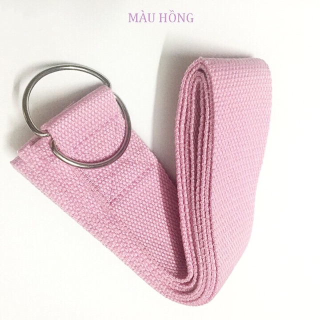 Dây tập yoga cotton loại tốt giá tốt 1m83*3,8cm