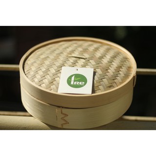 Xửng hấp tre/ lồng hấp tre D15cm/20cm- Hấp há cảo/dimsum
