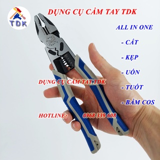 Kìm điện đa năng c-mart b0054-08 dài 8"/200mm bằng thép cr-v
