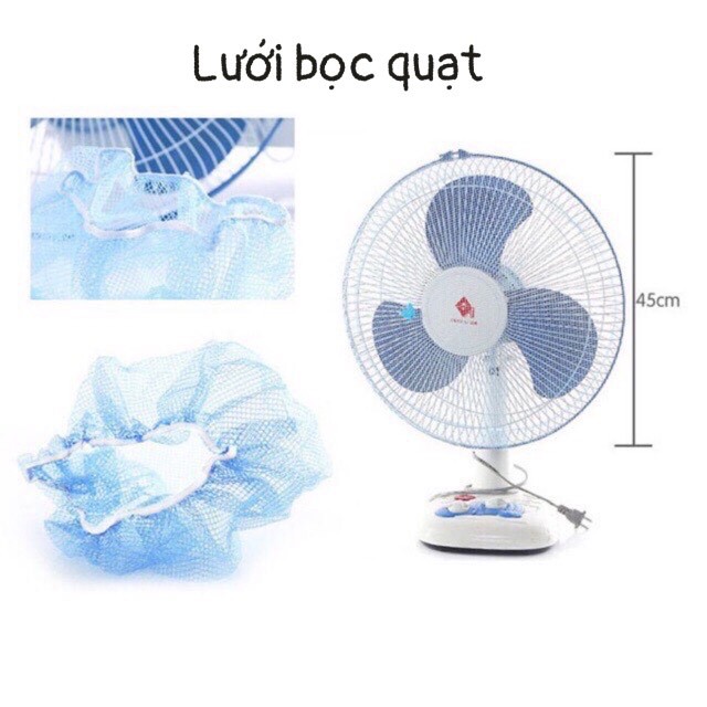 Lưới vải bọc quạt giữ an toàn cho bé_𝐏𝟑𝟒