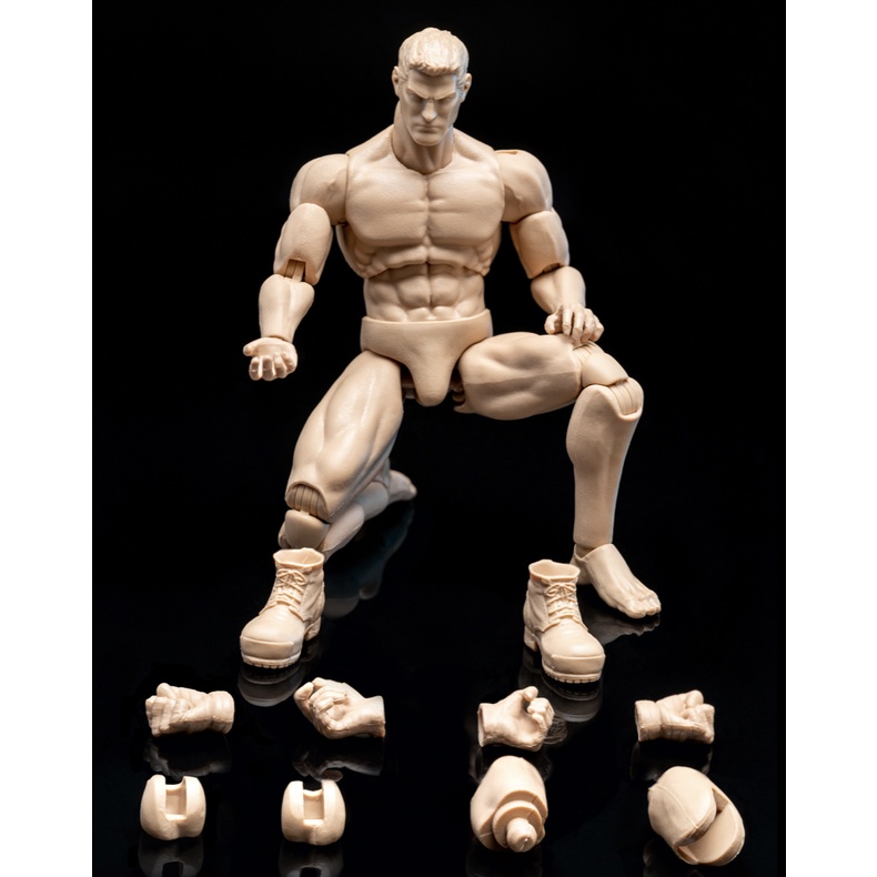 Mô hình đồ chơi Figure Body kun Nam đô con GWToys G001 tỉ lệ 1/12  - custom figure action