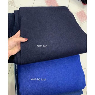 Vải bò chun Jeans