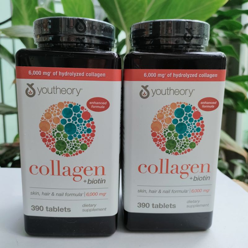 Viên Uống Youtheory Collagen Advanced 390 Viên collagen