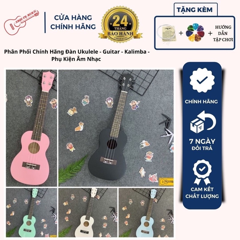 ( FLASH SALE ) ĐÀN UKULELE CONCERT MÀU