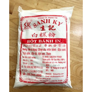 BỘT BÁNH IN  SANH KÝ 1kg -  COMBO 2 GÓI