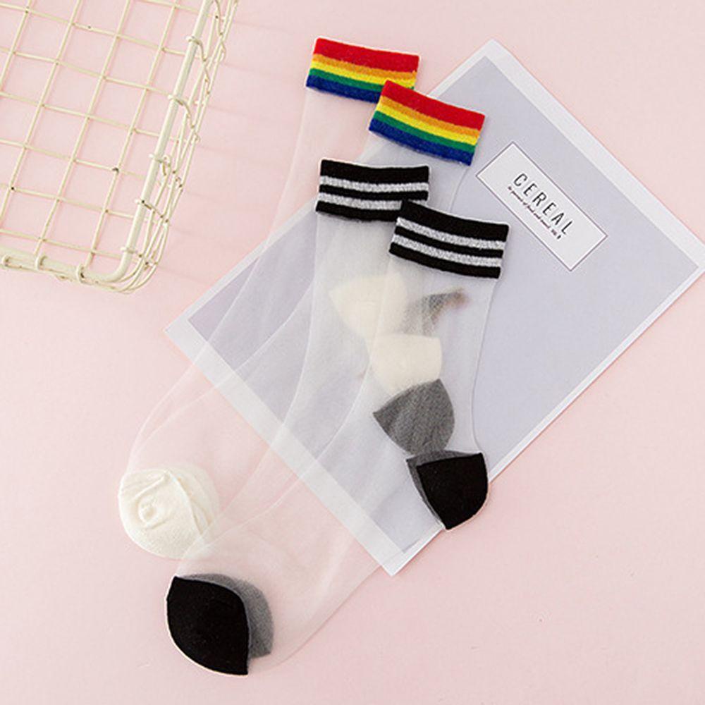 Vớ Lụa Mỏng Họa Tiết Giáng Sinh Dễ Thương Phong Cách Harajuku Cho Nữ