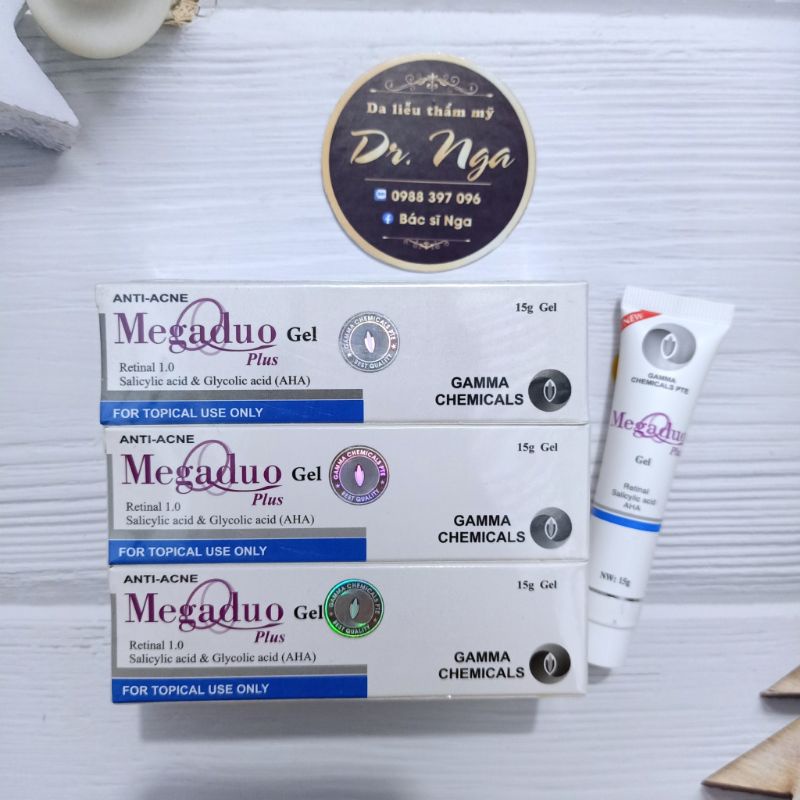 ✅ Giảm thâm, mụn trứng cá Megaduo Gel 15g, Plus