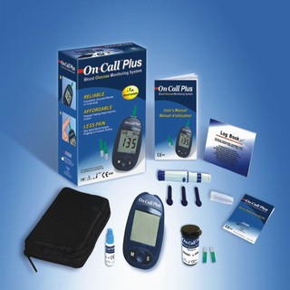MÁY ĐO ĐƯỜNG HUYẾT ON CALL PLUS (tặng kèm 25 que thử)