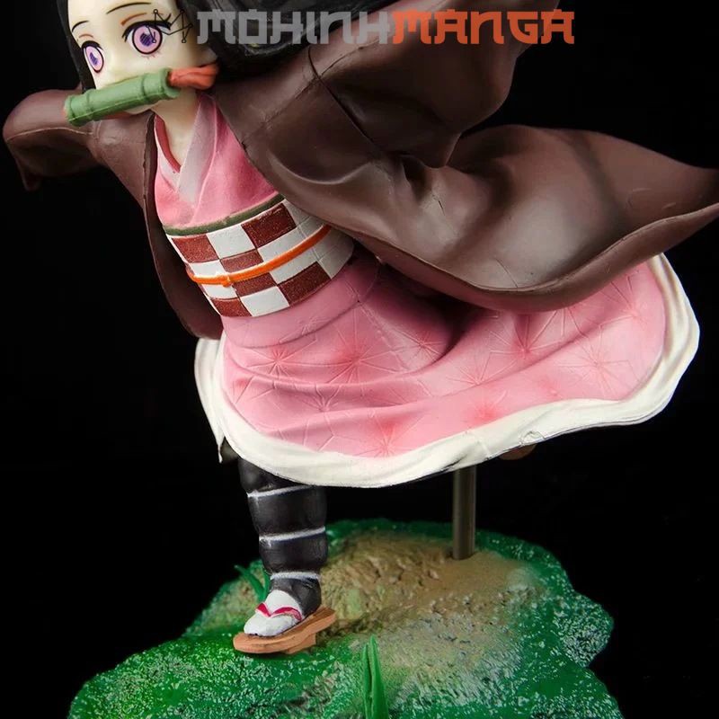 Mô hình Nezuko Kamado đang chạy (nhân vật Nezuko là em gái Tanjiro) figure Kimetsu no Yaiba Thanh Gươm Diệt Quỷ Cứu Nhân