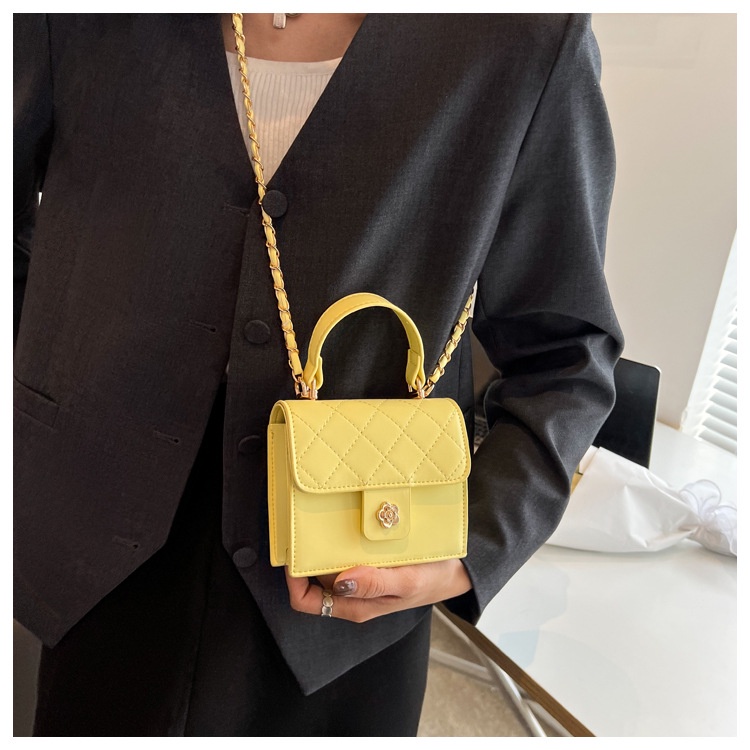 Túi đeo vai IELGY họa tiết hình thoi thời trang cho nữ