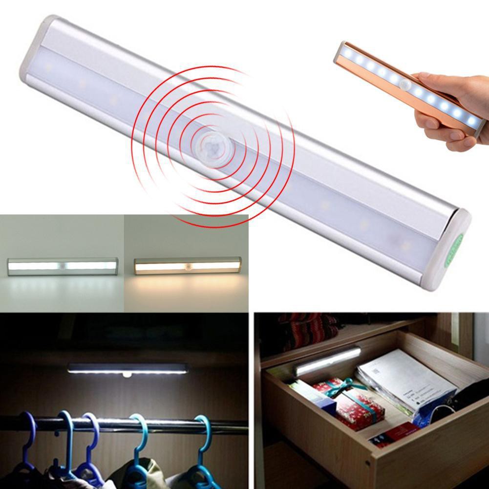 Đèn LED cảm biến chuyển động PIR dành cho cầu thang/tường/tủ lạnh vào ban đêm