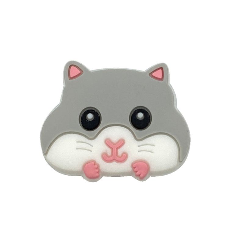 Đồ Chơi Ngậm Nướu Hình Chuột Hamster Hoạt Hình Giúp Thư Giãn Răng Miệng Cho Bé