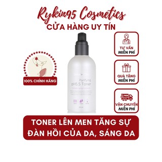 [CHÍNH HÃNG] Toner lên men Galactomyces giúp da sáng mịn, sạch sâu, kiềm dầu Goodndoc Purifying PH5.5 Toner