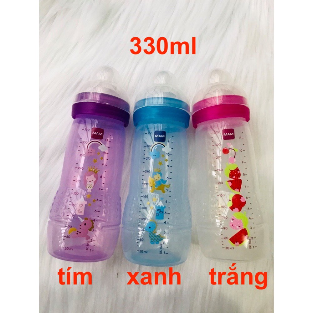 Bình sữa Mam 130ml, 160ml, 260ml, 330ml