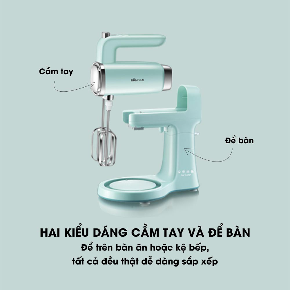 [BH6 THÁNG]  - Máy đánh trứng đa năng Bear. Model DDQ-B03V1. Dung tích 4L.