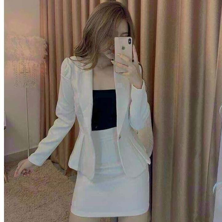 Sét vets 3 món ( váy có lót ) quá xinh , chất umi mềm mại , phong cách sành điệu qc