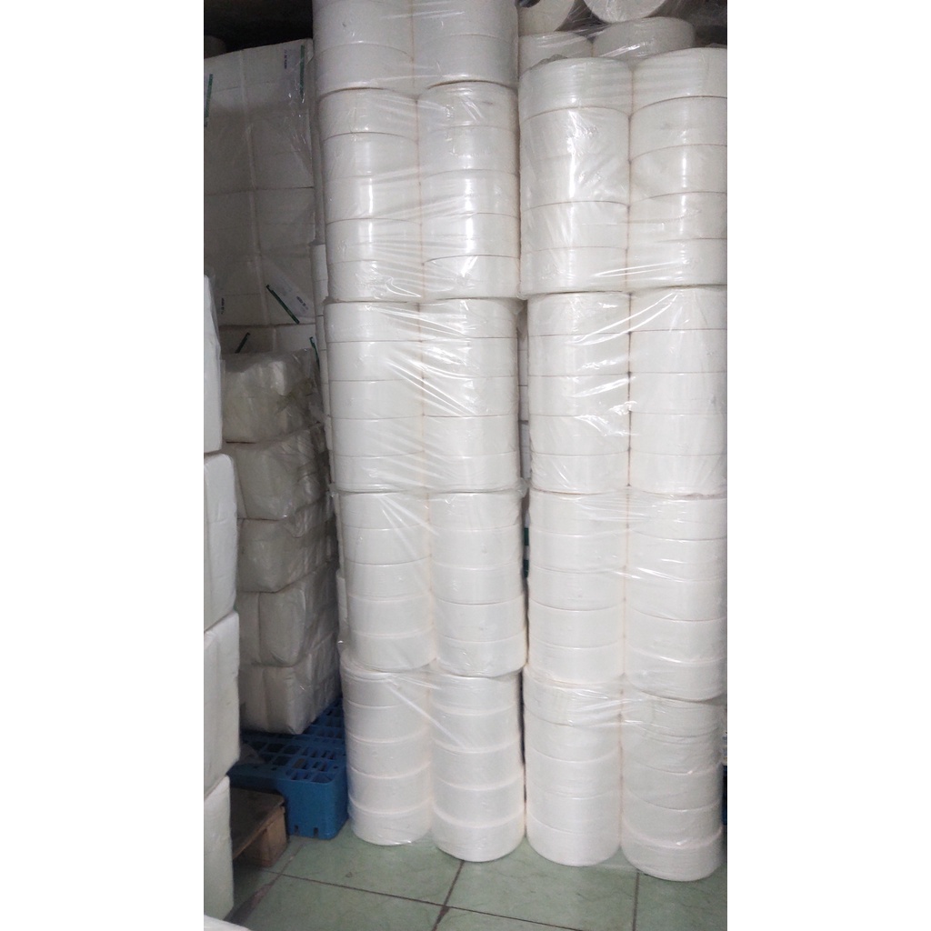 Giấy Vệ Sinh Cuộn Lớn Cao Cấp Mềm Dai 2 Lớp Cuộn To Công Nghiệp Giá Tận Xưởng