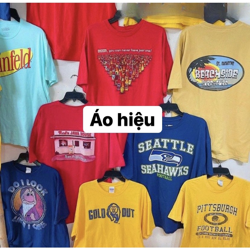 ÁO THUN MỸ UNISEX 2HAND HIỆU & SIÊU PHẨM