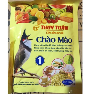 KM cám chim thuý tuấn chào mào 1 gói 100g