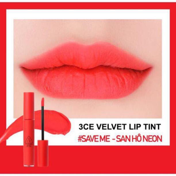 Hàng Hàn- Son Kem Lì 3CE Velvet Lip Tint