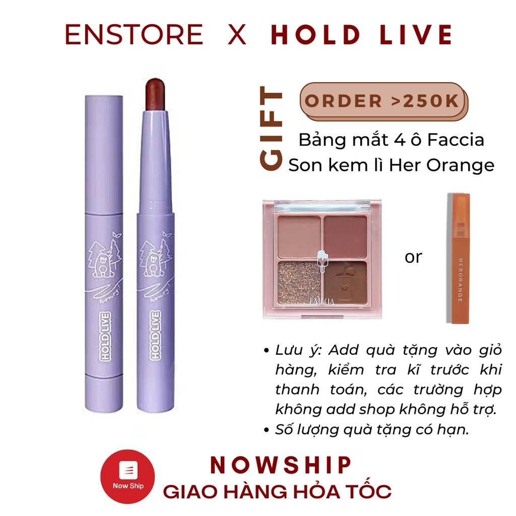 [HOLD LIVE] Son thỏi Maddie Bear Velvet Lipstick (HL472)