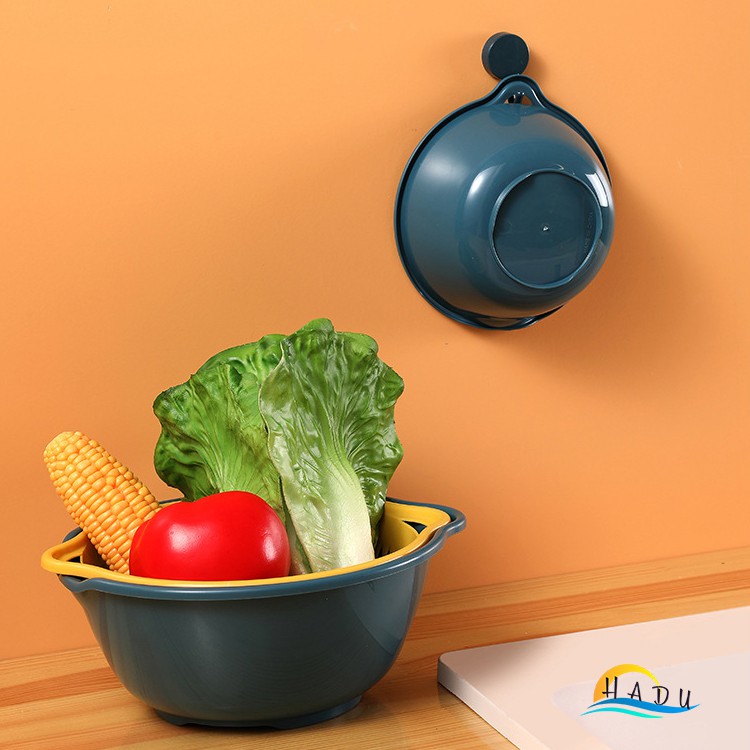 Bộ Rổ Nhựa Kèm Chậu 6 Món Cao Cấp Đạt Chất Lượng Đức HADU
