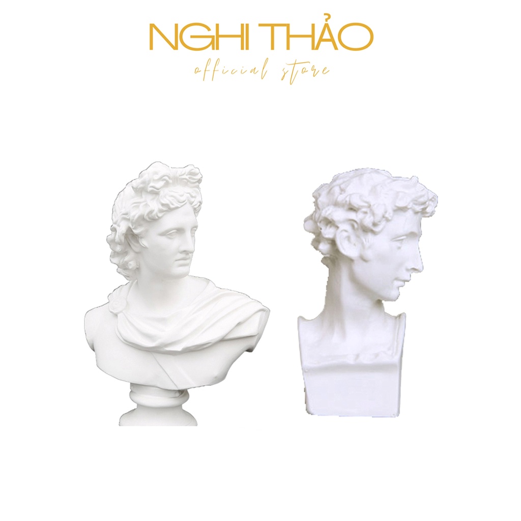 Tượng thạch cao decor NGHI THẢO chụp ảnh nghệ thuật