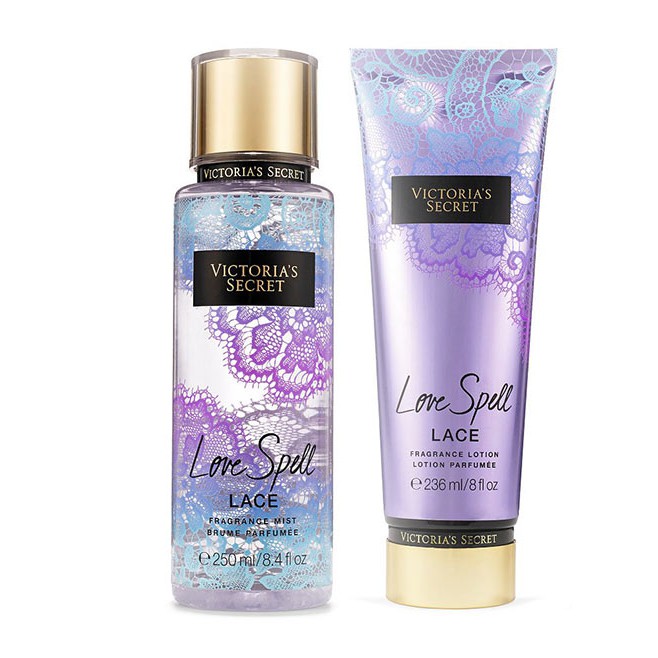 𝗕𝗢𝗗𝗬𝗠𝗜𝗦𝗧𝗣𝗘𝗥𝗙𝗨𝗠𝗘⚜️Xịt Thơm Body Victoria’s Secret Love Spell Lace 250ml | BigBuy360 - bigbuy360.vn