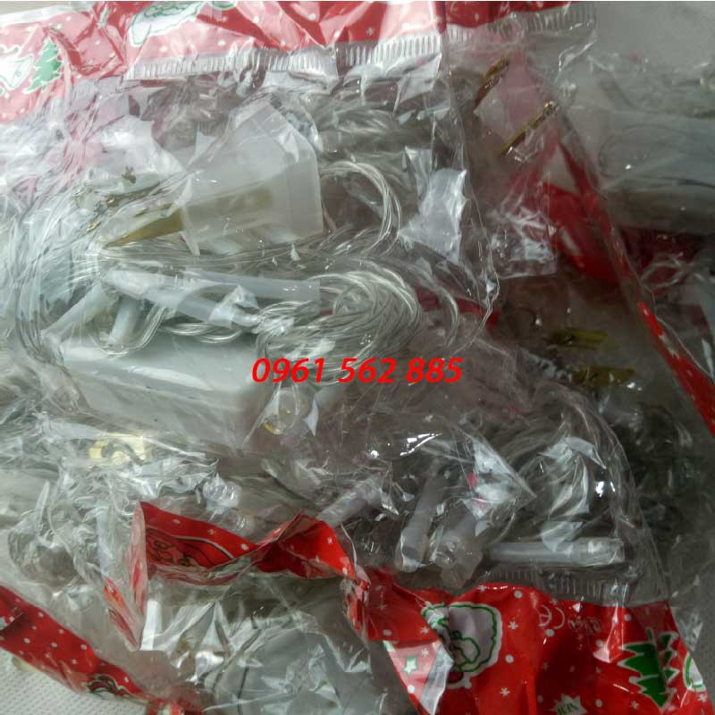 Đèn Led Nháy Kim Nhiều Màu-Sử Dụng Trang Trí Nhà Cửa Cây Cảnh- Có 5 Chế Độ Nháy Tùy Chọn-Dây Dài 5m