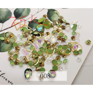 set đá charm trang trí móng tay
