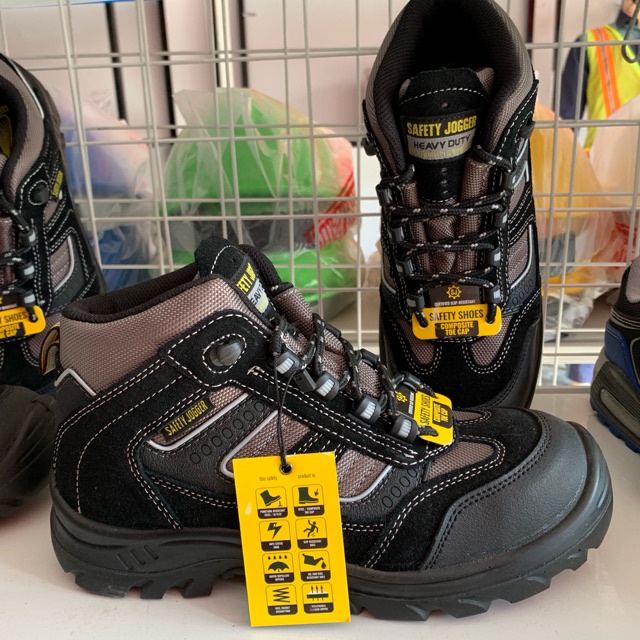 Giày bảo hộ Jogger Climber S3 đế Kevlar chống va đập, chống đâm xuyên da lộn chống thấm siêu bền (Hàng Chính Hãng)