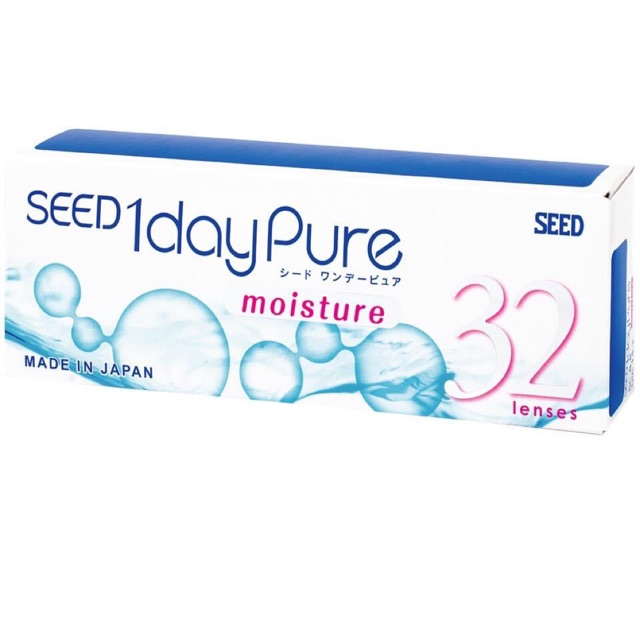 Kính áp tròng seed loại 1 ngày combo 5cặp lens