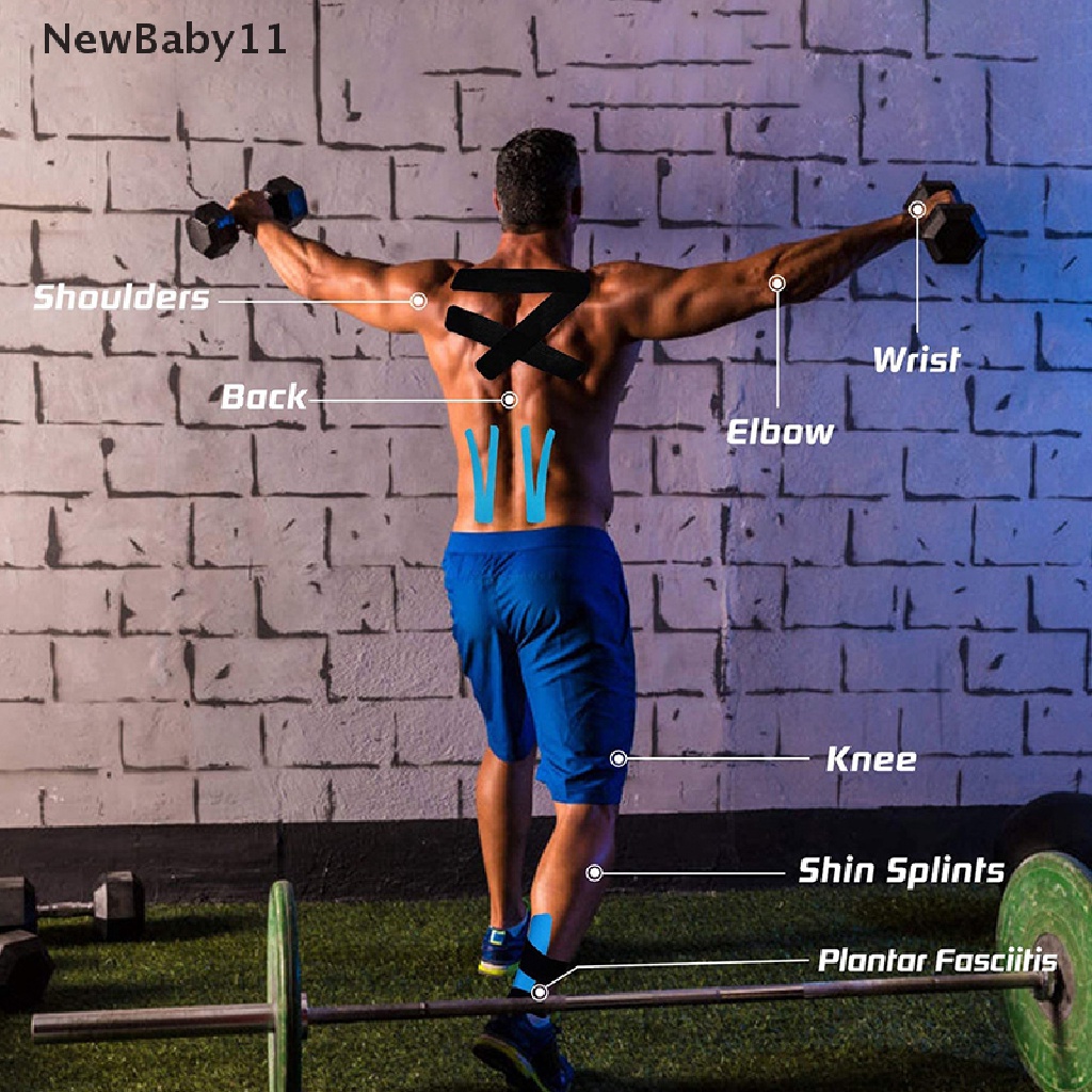 Cuộn Băng Keo Kinesiology 5M Giúp Nâng Cơ Mặt Tạo Cằm Chữ V Và Mắt