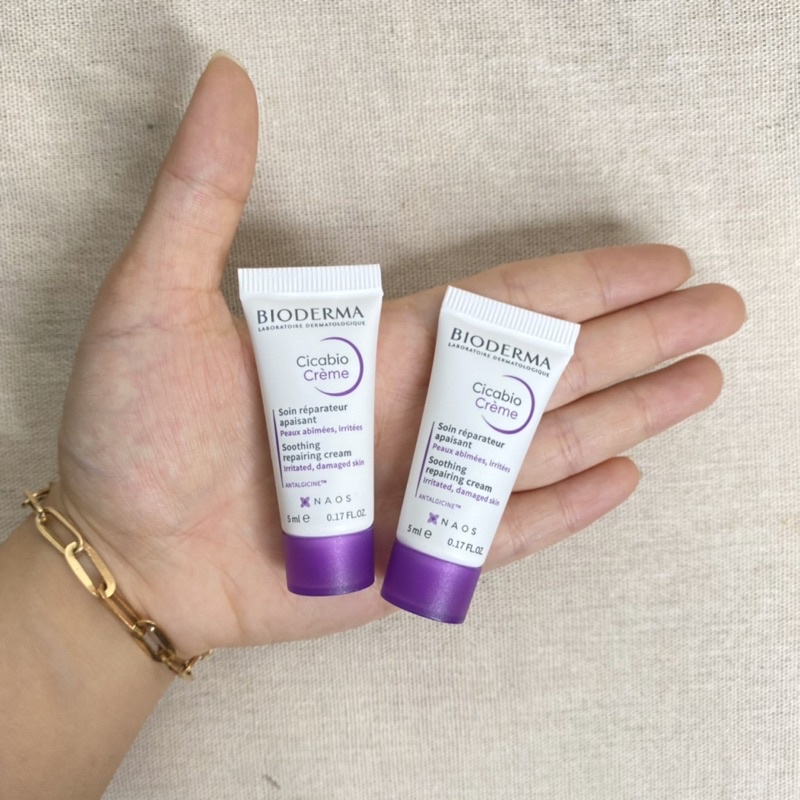 Kem dưỡng các dòng Bioderma mini size
