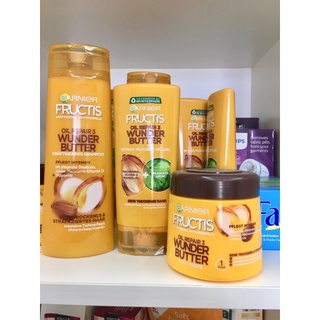 Bộ dầu gội ủ xả tóc phục hồi tóc khô xơ hư tổn Ganier Fructis