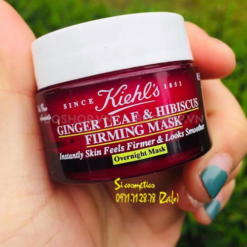 [KIEHL'S] Mặt nạ ngủ Kiehl's Ginger Leaf Hibicus Firming mask 14ml