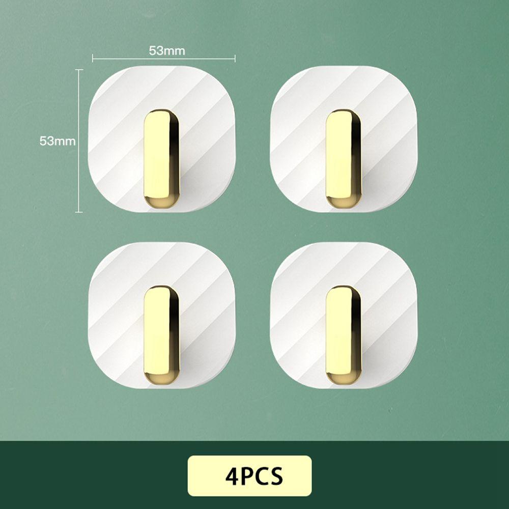 Set 4 Móc Treo Đồ Dán Tường Tự Dính Tiện Dụng