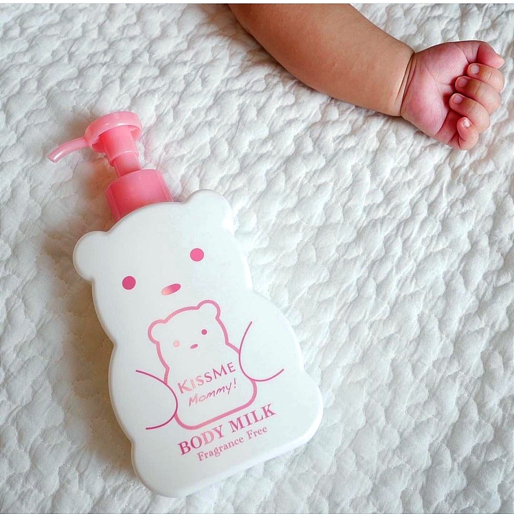 Sữa Dưỡng Thể Cấp Ẩm Dành Cho Bé Từ 6 Tháng Tuổi Và Làn Da Nhạy Cảm Kissme Mommy Body Milk