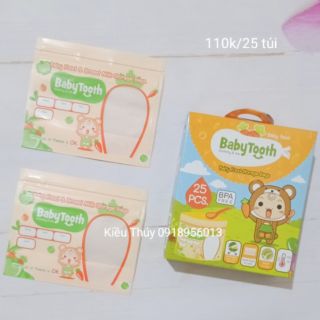 Túi trữ thức ăn dặm Babytooth