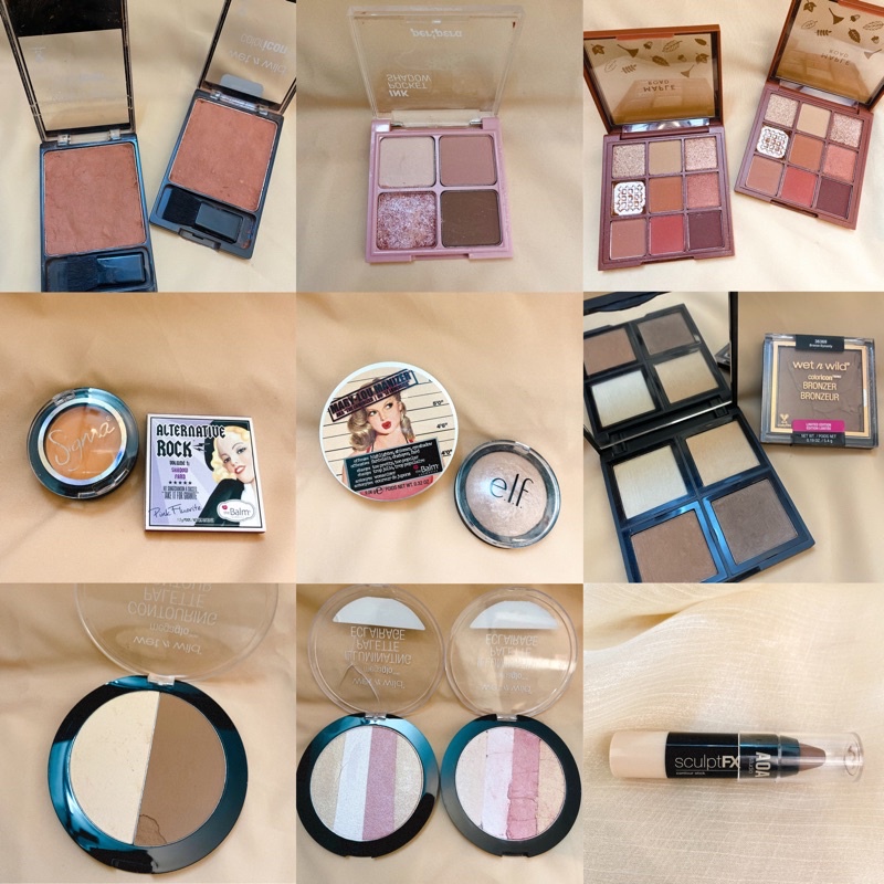 Thanh lý sản phẩm lỗi phấn mắt, highlight, tạo khối wnw