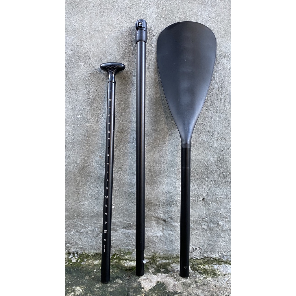 Chèo SUP 3 khúc nhôm cao cấp, 2m. Chèo thuyền hơi, Mái chèo thuyền