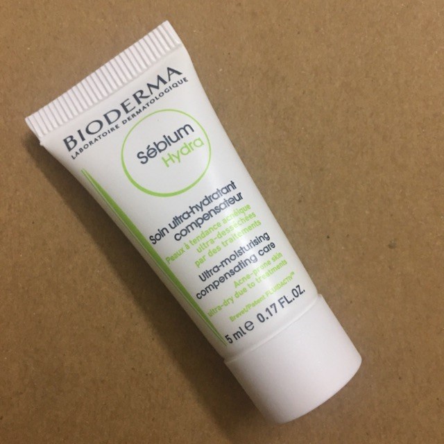 [Hàng Tặng Không Bán] Kem dưỡng ẩm, giảm mụn cho da Bioderma Sebium Hydra 5ml