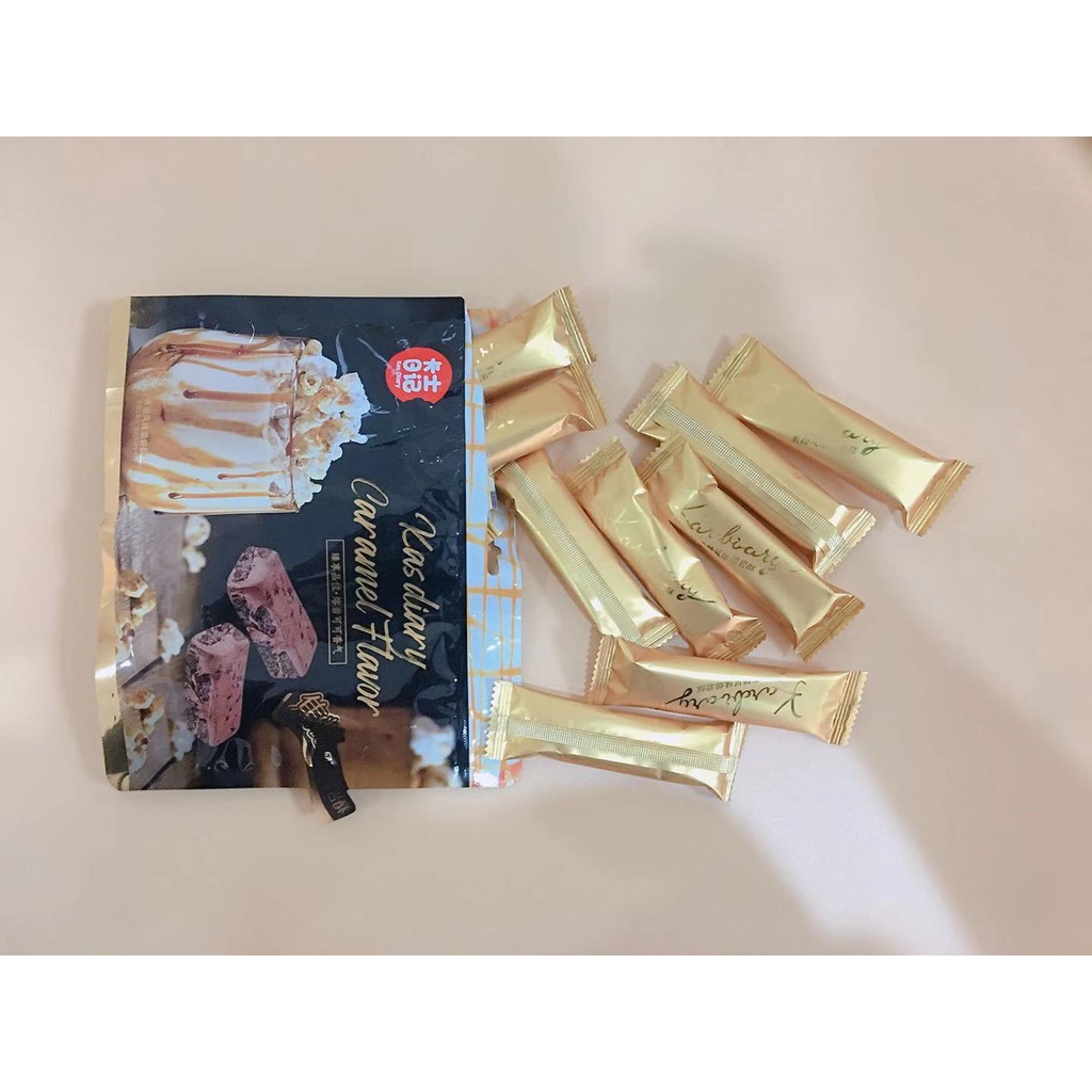 [ Sẵn hàng ] Bánh ngọt Crisp Truffle Chocolate Trà sữa / Caramel gói 158g