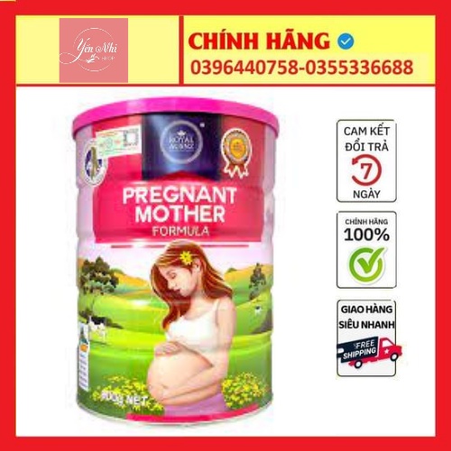 [CHÍNH HÃNG] SỮA HOÀNG GIA CHO BÀ BẦU PREGNANT MOTHER FORMULA lon 900G