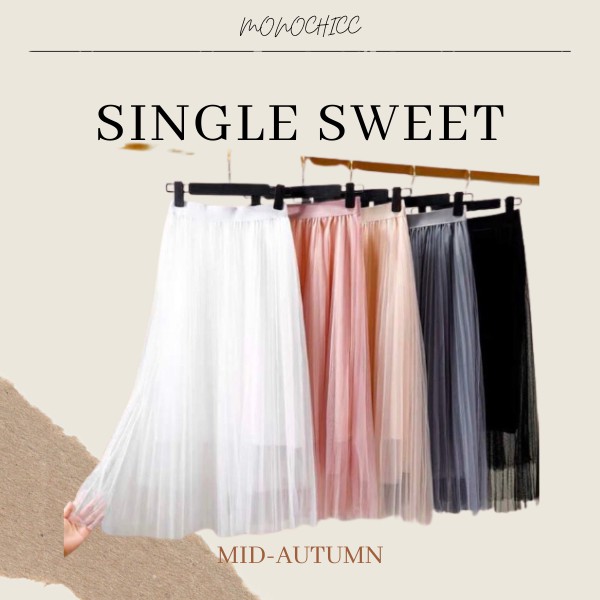 Chân váy lưới❤️[SIÊU_HIT]❤free ship❤️Váy xếp li❤️ CHÂN VÁY LƯỚI 2 LỚP CỰC XINH❤️