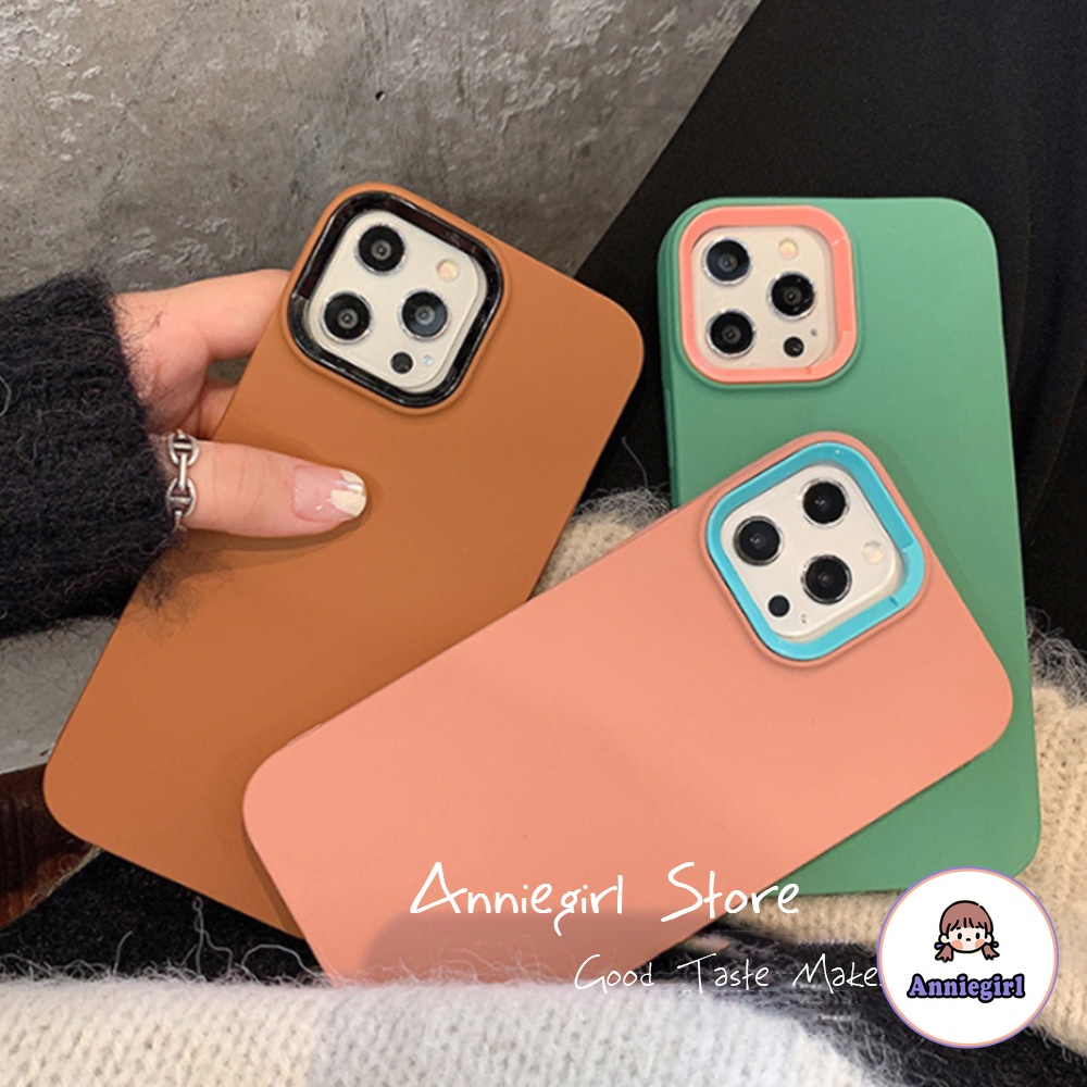 Ốp điện thoại silicon TPU mềm chống sốc màu keo macaron dành cho IPhone 13 12 11 Pro Max X XR | BigBuy360 - bigbuy360.vn