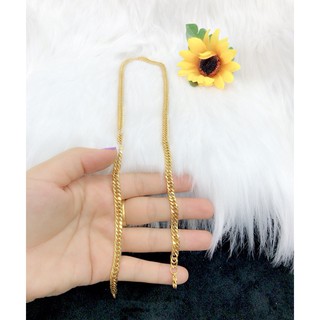 Dây chuyền nam kiểu lặc mạ vàng 24k