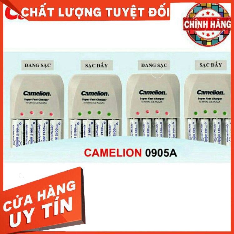 Bộ sạc pin Camelion BC-0905A Sạc Nhanh Tự Ngắt Khi Đầy